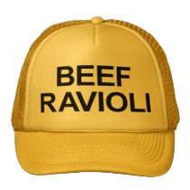 Beef Ravioli Trucker Hat hats