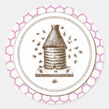 Beehive sticker