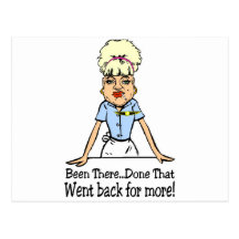 Been there done that post card