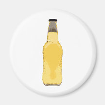 Beer Bottle Refrigerator Magnet