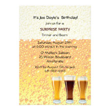 Beer Cheers Invitation