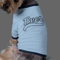 Beer pet clothing