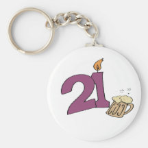 Beer Mug 21st Birthday Gifts Key Chains