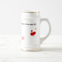 Beer or blood stein mugs