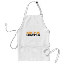 beer pong champion aprons