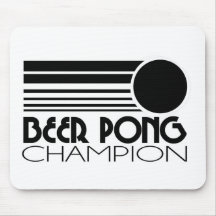 Beer Pong Champion Mouse Mat