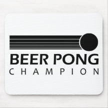 Beer Pong Champion Mouse Mat