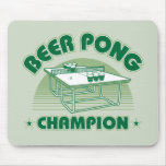 Beer Pong Champion Mouse Mats