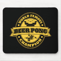 Beer Pong Champion Mouse Pad