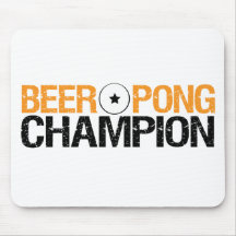 beer pong champion mouse pad