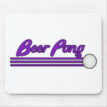 Beer pong mousepads