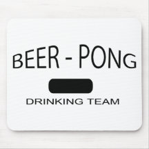 Beer Pong XXL Drinking Team Mousemat