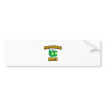 Beer-Powered Boss bumper stickers