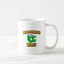 Beer-Powered Boss mugs