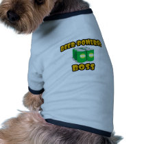 Beer-Powered Boss pet clothing