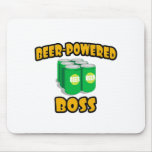 Beer-Powered Boss Mousepads
