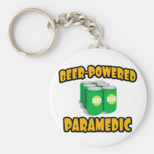 Beer-Powered Paramedic Keychains
