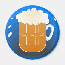 Beer Refrigerator Magnet
