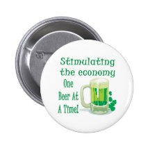 Beer Stimulus Pinback Buttons