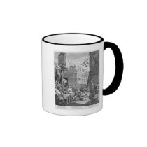 Beer Street, 1751 mugs