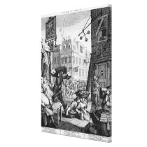 Beer Street, 1751 canvas prints
