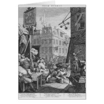Beer Street, 1751 cards