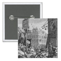 Beer Street, 1751 buttons