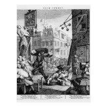 Beer Street, 1751 postcards
