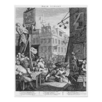 Beer Street, 1751 posters