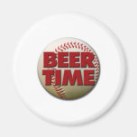 beer time fridge magnet