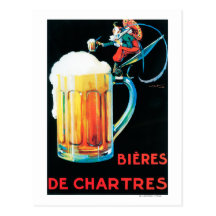 Beers of Chartres Promotional Poster Post Cards