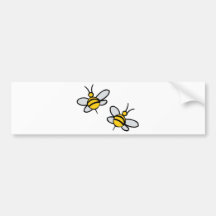Bees Bumper Sticker