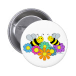 Bees & Flowers Pins