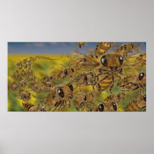 Bees Print
