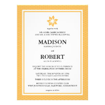 Beeswax Honeycomb Wedding Invitations
