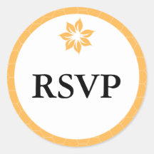 Beeswax Honeycomb Yellow RSVP Stickers