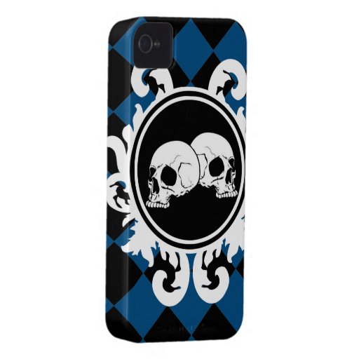 Begird Ebony (Blue) iPhone 4S Case iPhone 4 Cases