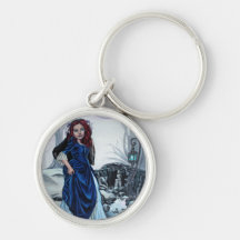 behind her eyes keychain