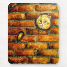 Behind the Brick Wall Mousepad
