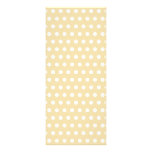 Beige and White Polka Dot Pattern. Spotty. Personalized Invitations