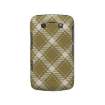 Beige Plaid Blackberry Bold Case