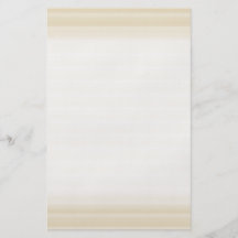 Beige Tan Colour Stripe Pattern. Personalised Flyer