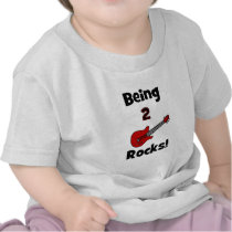 Being 2 Rocks!  with Guitar t-shirts