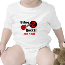 Being 2 Rocks! with Guitar t-shirts
