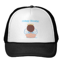 Being Cheeky Angel Trucker Hat