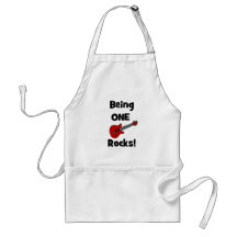 Being One (1) Rocks! Apron