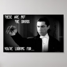 Bela-These are not the droids... Poster