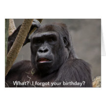 Belated Birthday Greeting Card