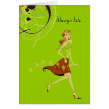Belated Birthday Greeting Cards
