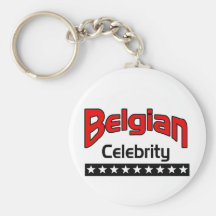 Belgian Celebrity Key Chain